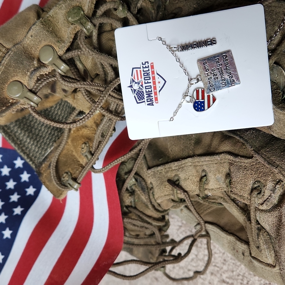 Come Home Safe, Marine --  Necklace